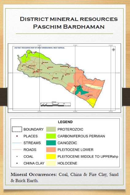 District Mineral Resources Paschim Bardhaman